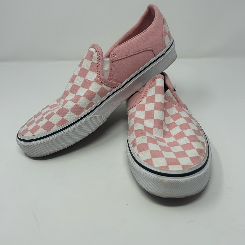 Pink Slip-On Canvas Shoes